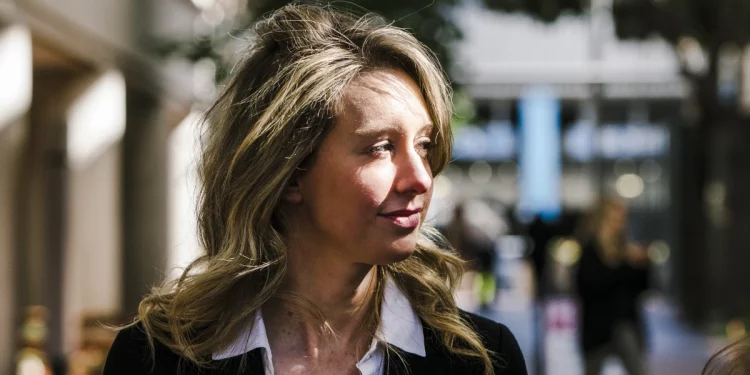 Disgraced Theranos Founder Elizabeth Holmes; She Can’t Afford to Pay $250-a-Month Restitution After Serving Her Prison Term