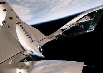 Virgin Galactic Spaceplane Takes Tourists on Historic Flight